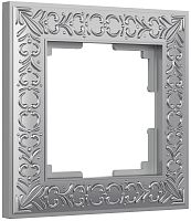 Рамка универсальная Werkel Antik 1-м. металл матовый хром картинка